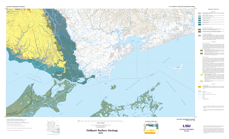 Gulfport Surface Geology